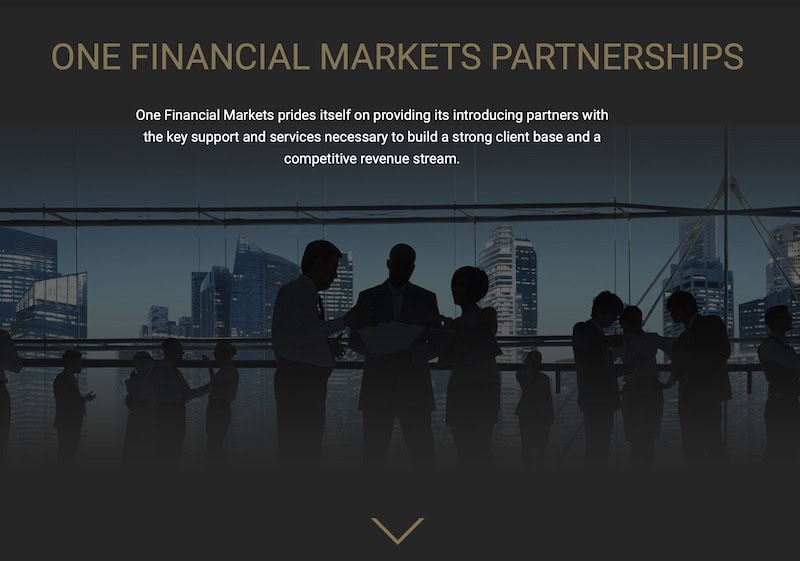 One Financial Markets Announces Lucrative Partnership Opportunities with Rewards up to $100k